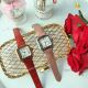 Copy Cartier Santos White Dial Pink Leather Strap Lady Watch (9)_th.jpg
